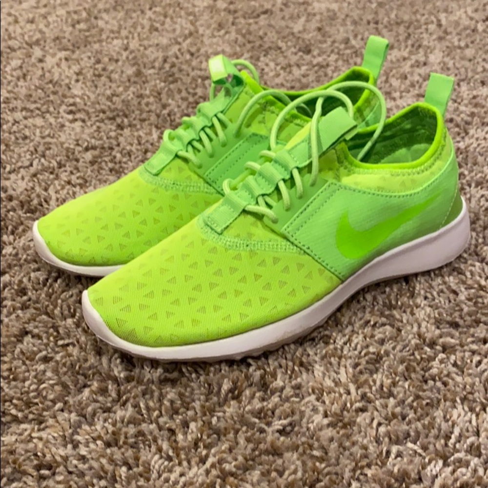 Nike Neon Green Athletic Shoes